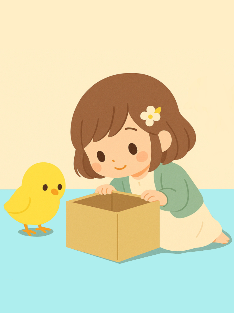 花柄のフレームに入ったペットの猫「ミュウ」の写真